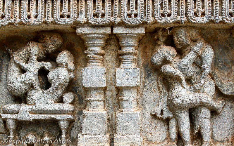 Kama sutra at Chennakesava Temple Somanathapura