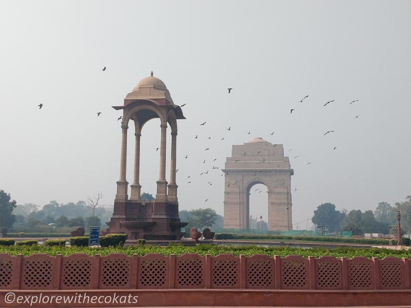 India Gate from NWM entrance