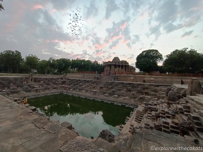 Modhera Sun Temple at Dusk