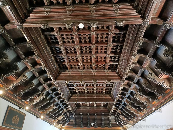 Ceiling at Mattancherry Palace, Kochi