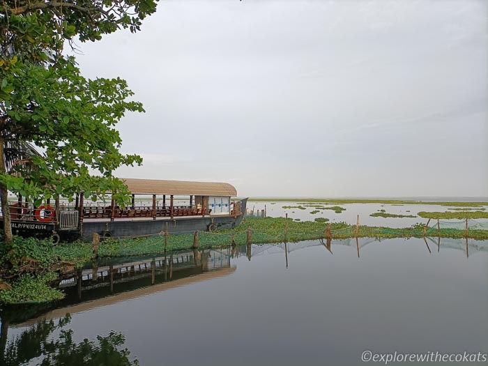 Resort overlooking Vembanad lake