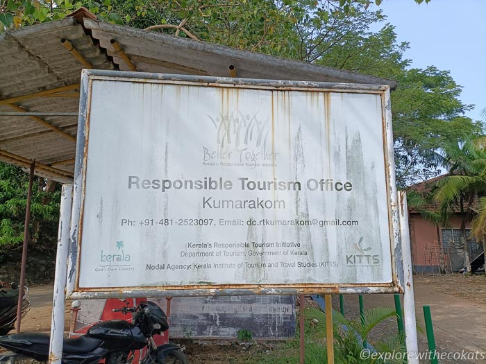 Responsible tourism in Kumarakom