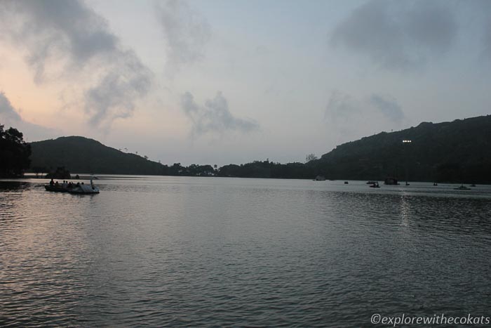 Photo of Sunset at Nakki lake - Places to visit in Mount Abu