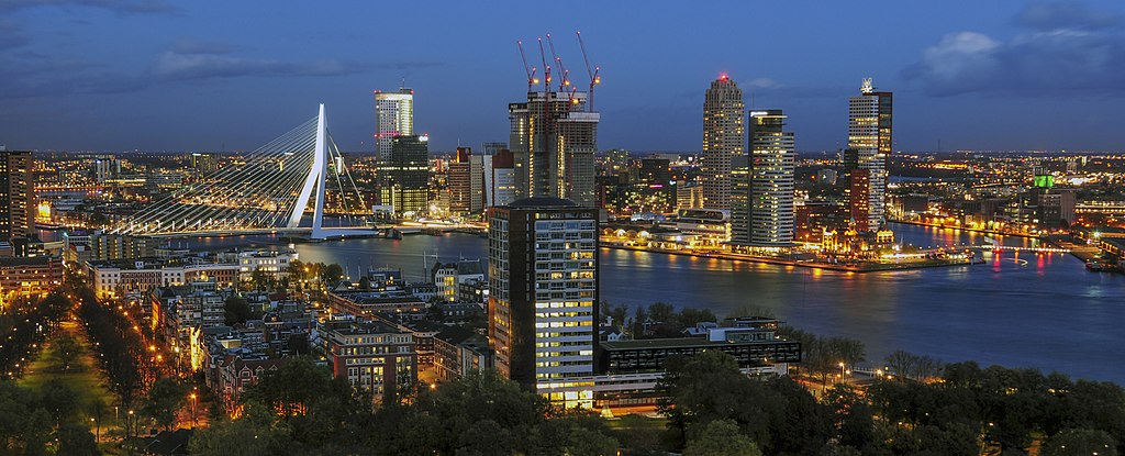 Rotterdam as seen from Euromast