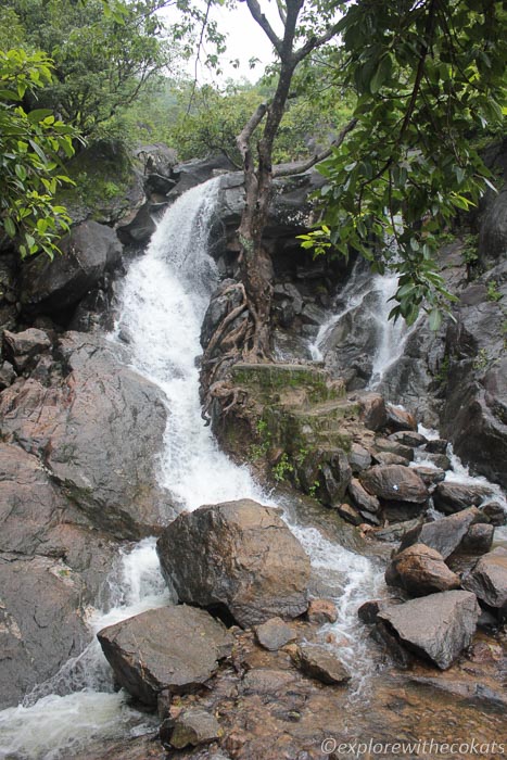 Seasonal waterfalls in Mount Abu