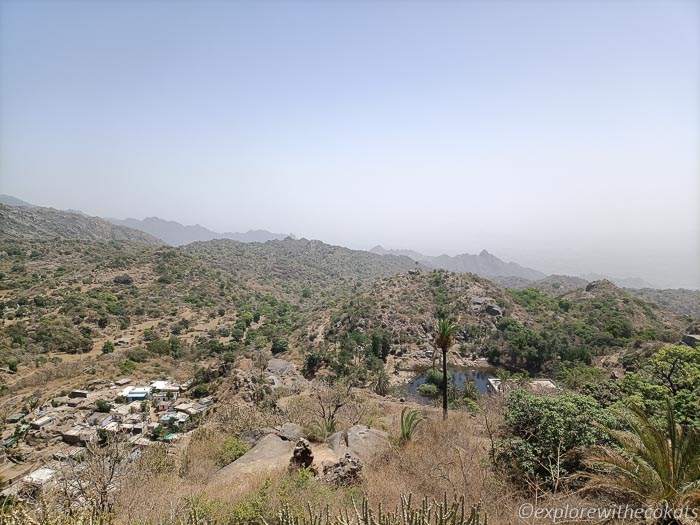 View from Achalgarh Fort - Places to visit in Mount Abu