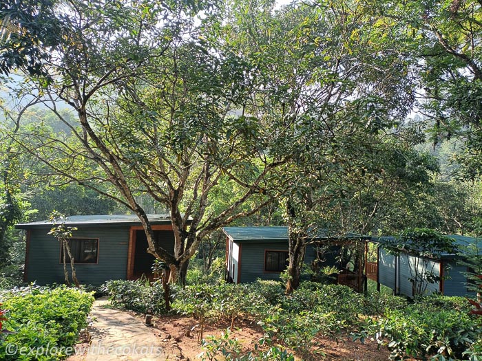 Garden chalets at Mountbatten Bungalow