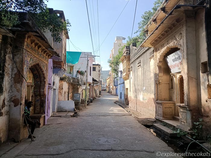 Narrow alleys of Bundi, Rajasthan