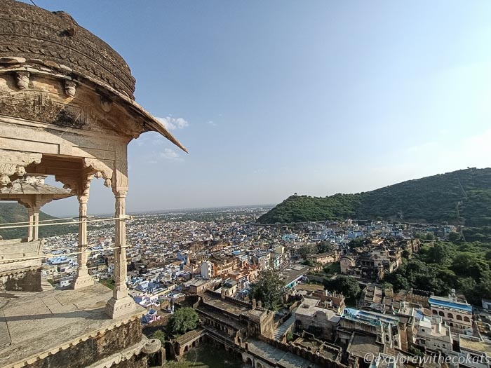 View point of Bundi town from Garh Palace