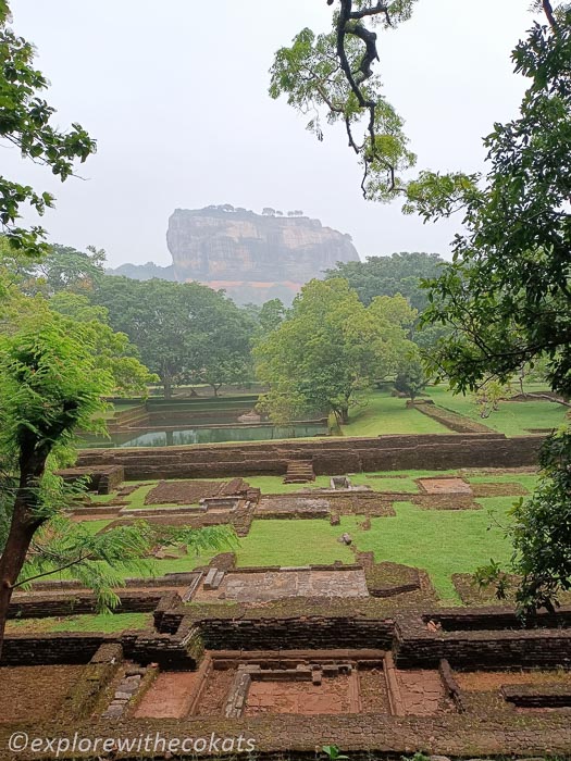 Ancient foundations of Sigiriya