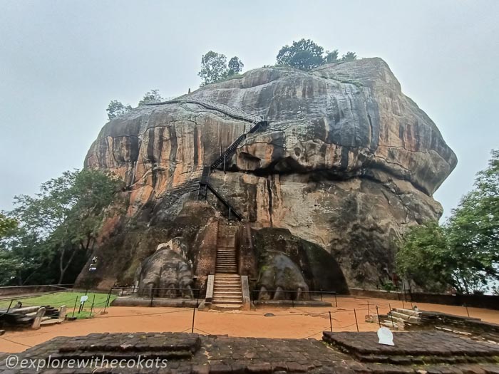 Lion Paw Staircase of Sigiriya