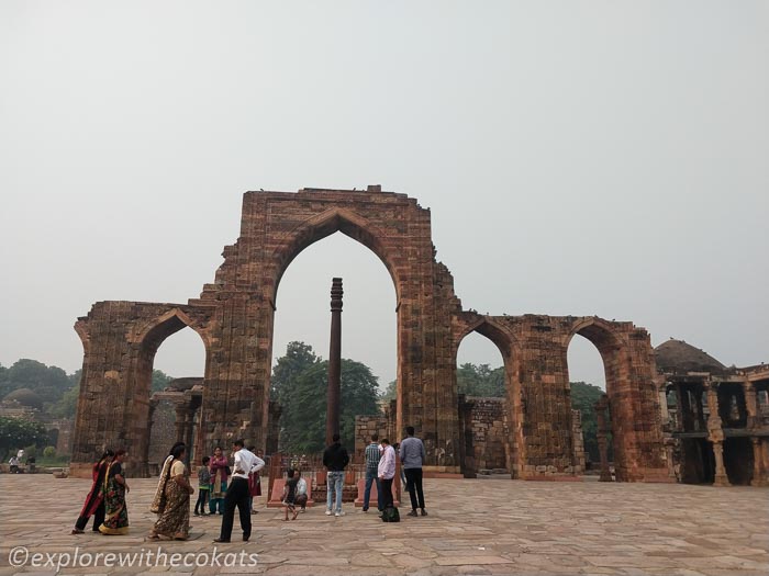 Quwwat-ul-islam mosque delhi