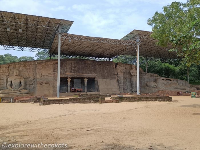 Gal Vihara in the Polonnaruwa complex