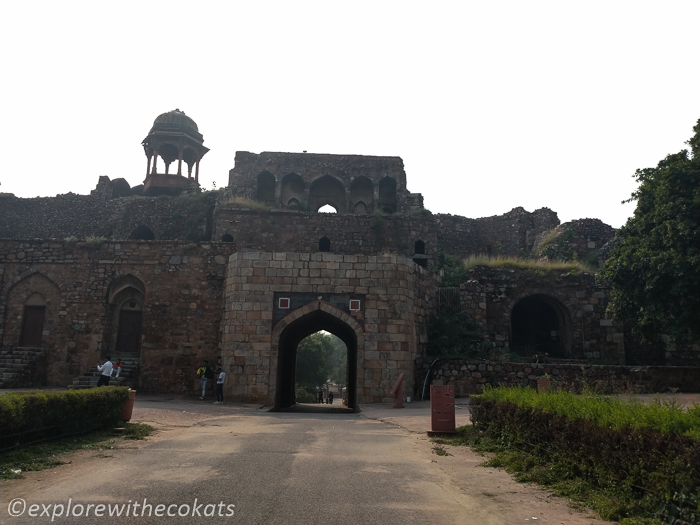 Entrance of Purana Qila