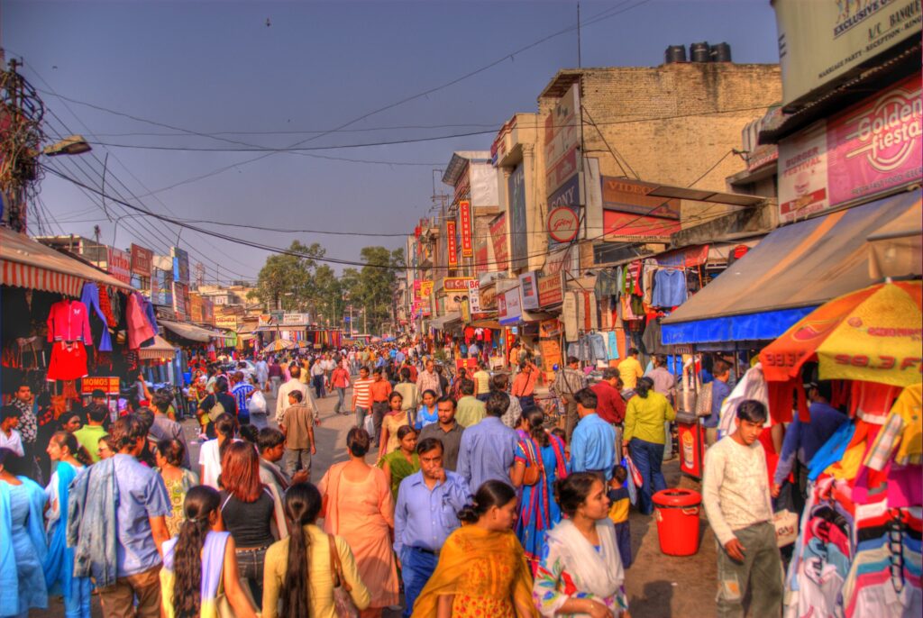 Lajpat nagar market