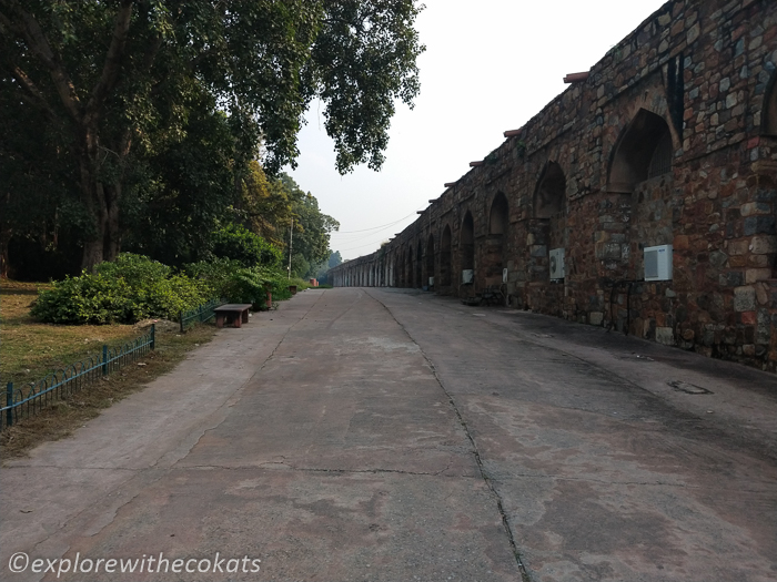 Part of Purana Qila complex