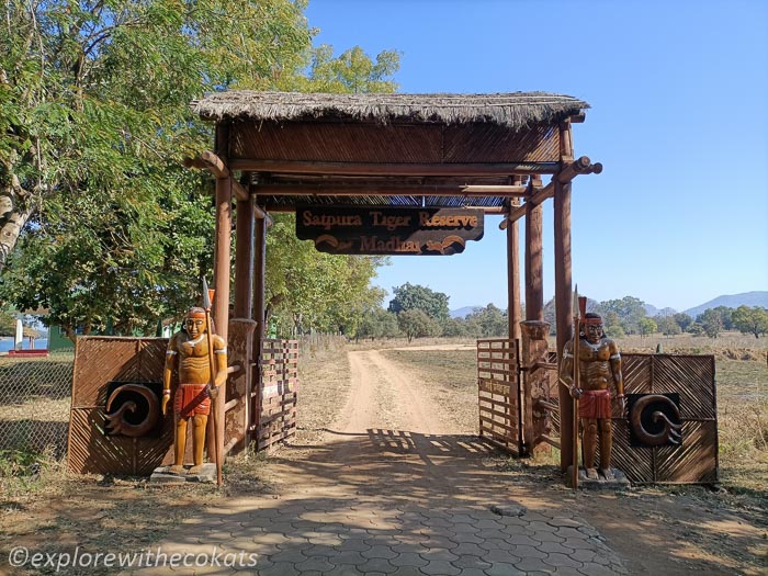 Madai gate at Satpura Tiger Reserve