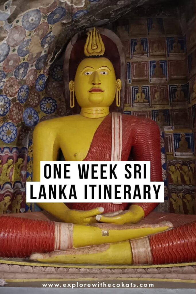 One week in Sri Lanka Itinerary