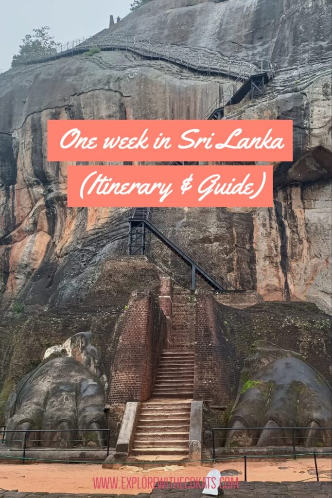 One week in Sri Lanka Itinerary and Guide