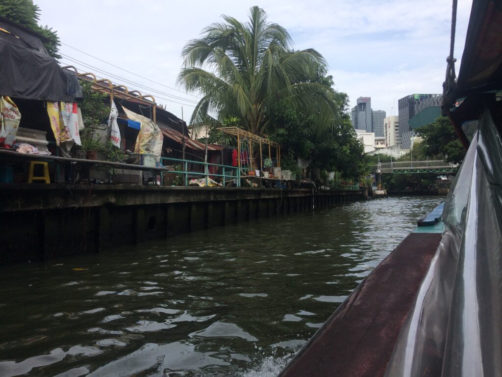 Bangkok canal tour