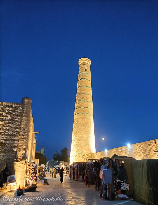 Bazaars in Khiva Uzbekistan
