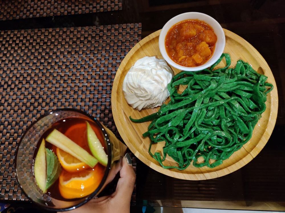 Shivit Oshi Noodles of Khiva, Uzbekistan