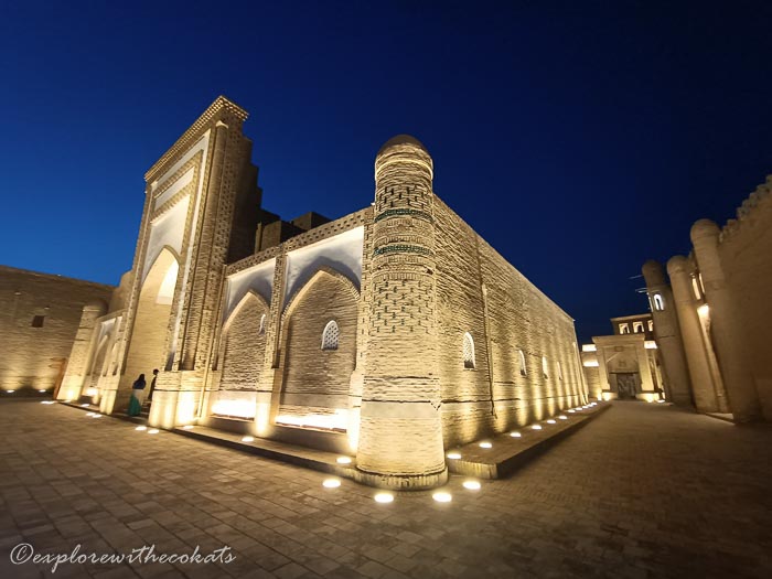 Khiva at night