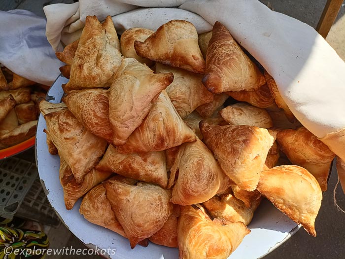 Samsa or Somsa - street food