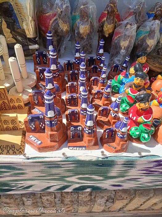 Souvenirs in Khiva