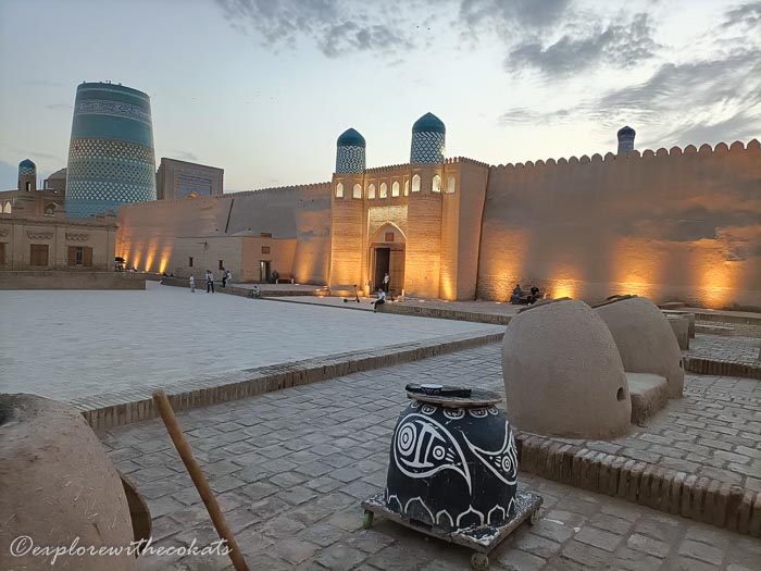 Tandoor for baking bread near Kunha Ark, Khiva