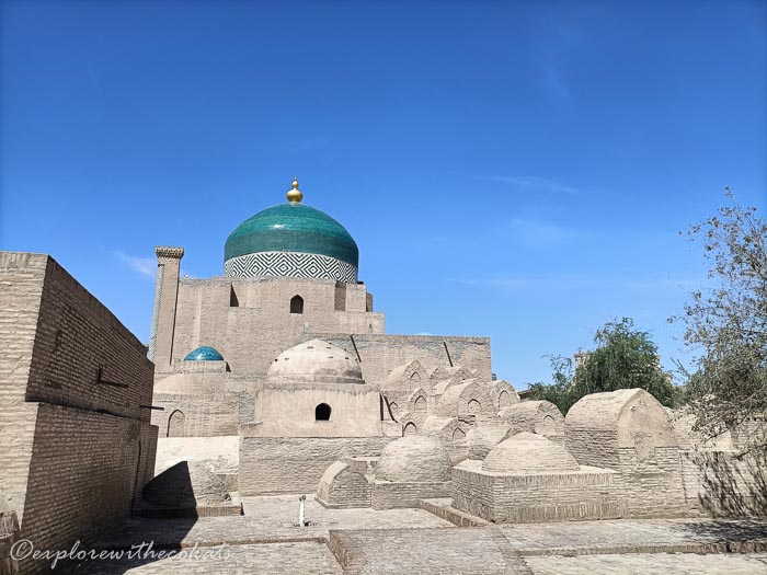 The many monuments in Itchan Kala, Khiva
