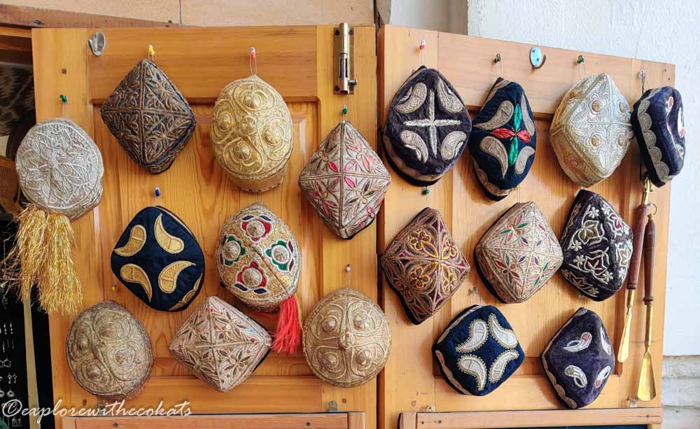 Souvenirs to buy from Uzbekistan - Doppa (Uzbek hats)