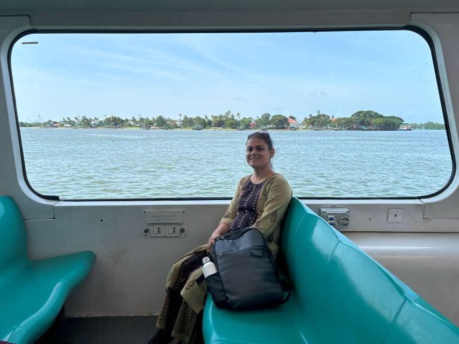 Riding the Kochi Water metro