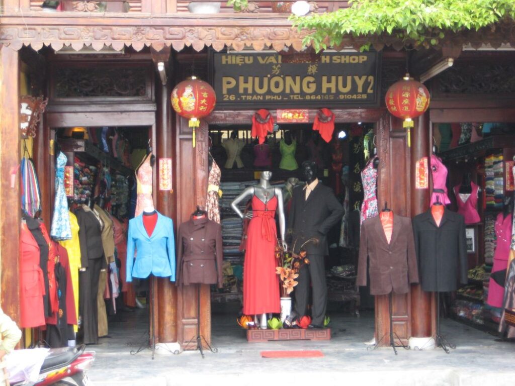 Custom made dress in Hoi An