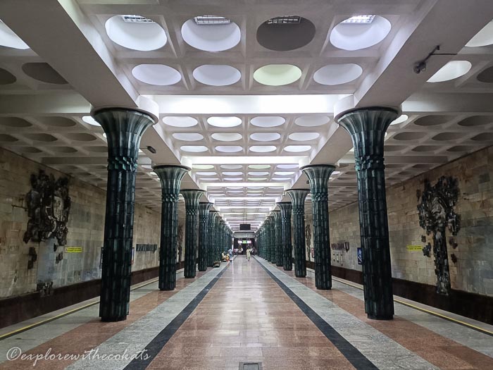 Gafur Gulom Metro Station_Tashkent Attractions