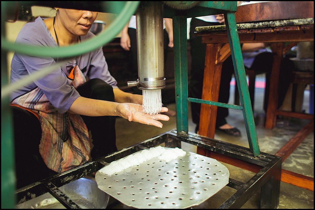 Noodle making class in Hoi AnNoodle making class in Hoi An