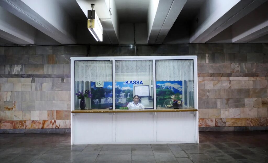 Ticket window for Metro tashkent