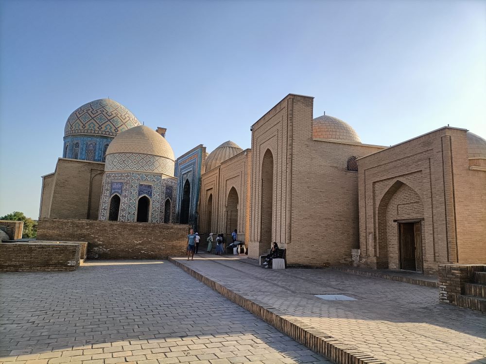 Shah-i-zinda complex in Samarkand