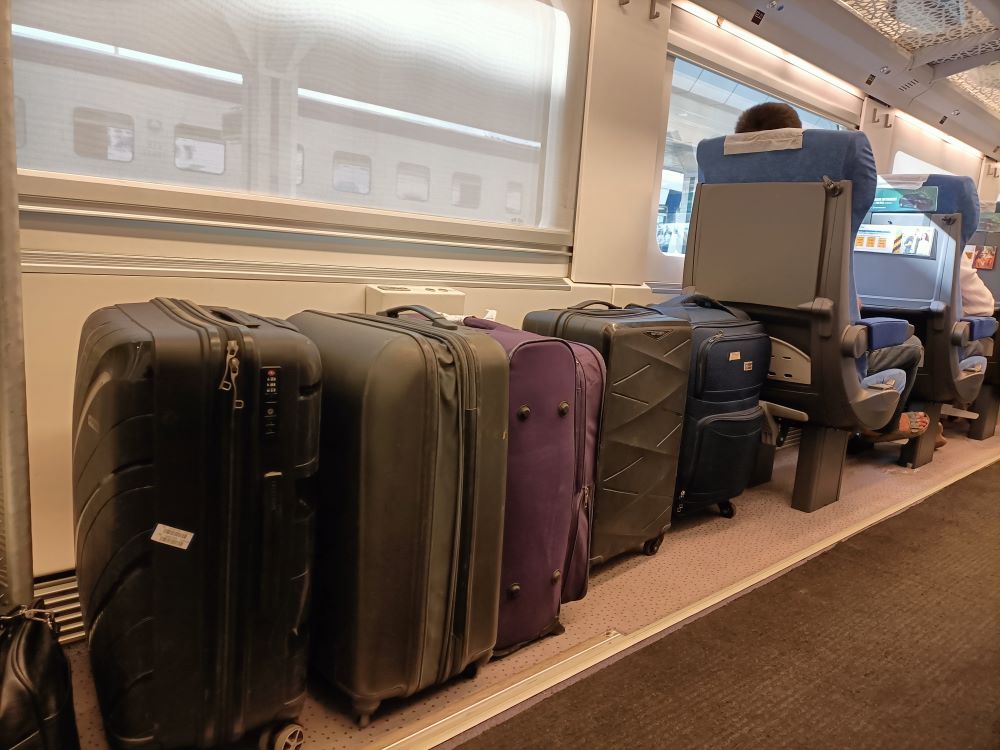 Luggage storage in Afrosiyob