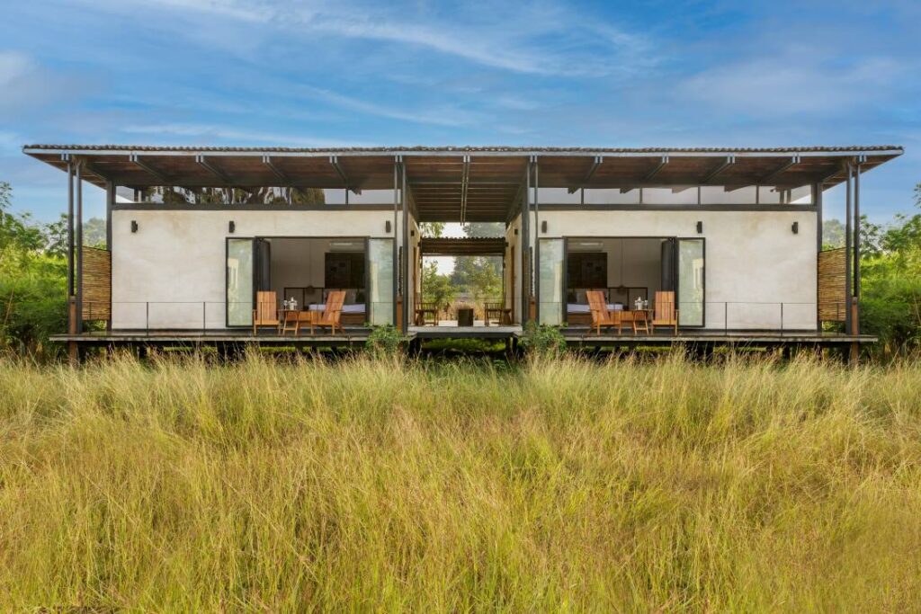 Rooms with balcony at Bori Safari Lodge