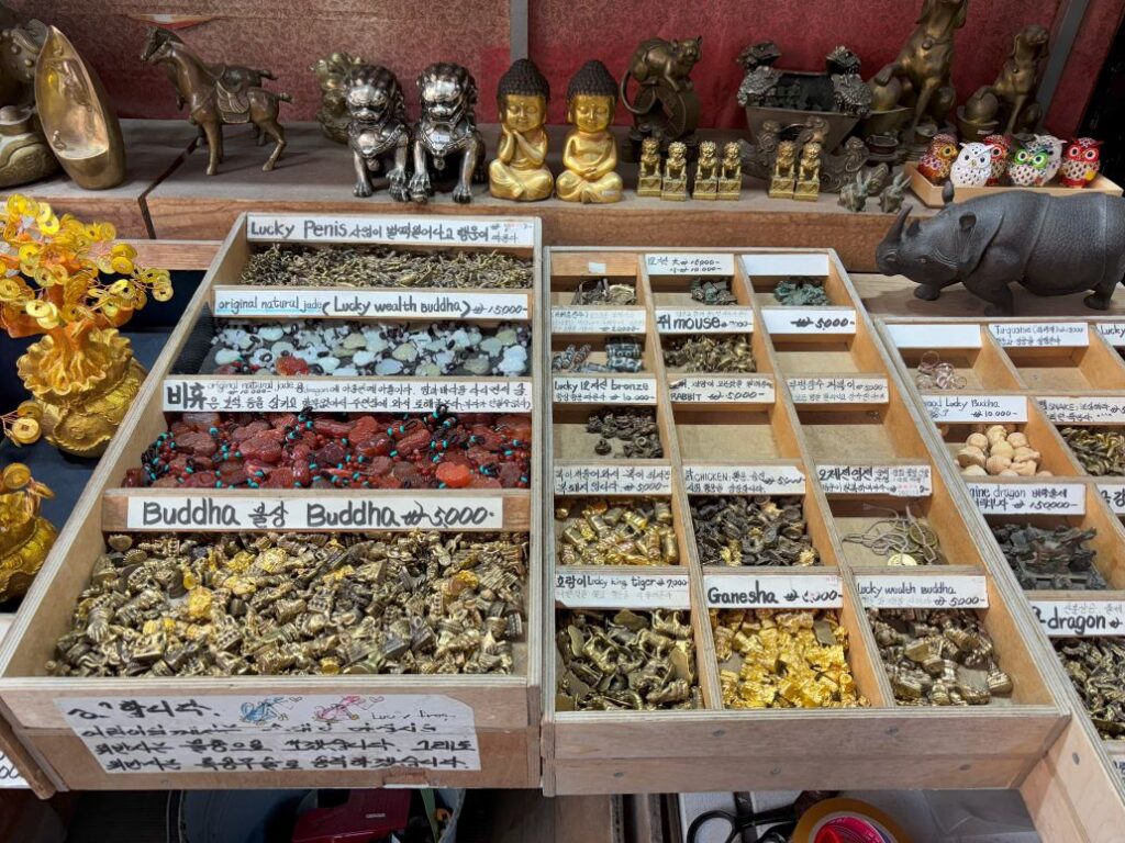 Buddha souvenirs from Korea