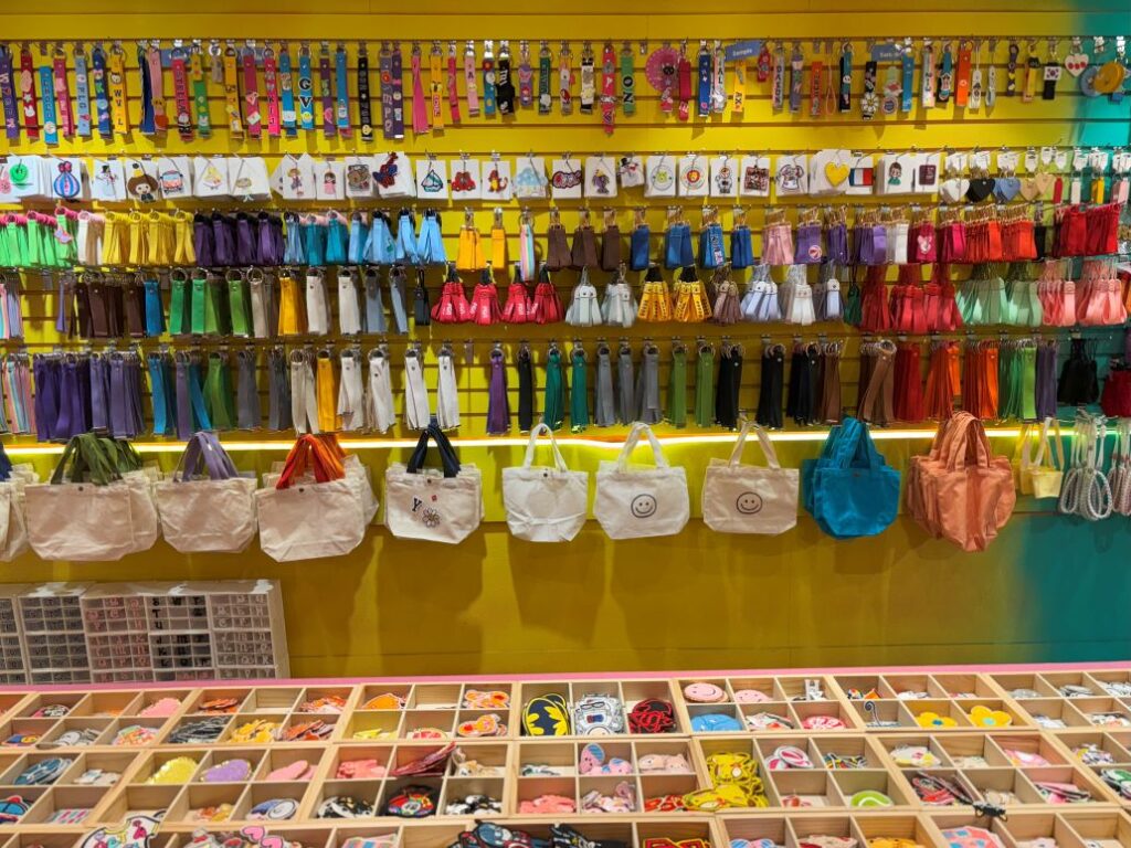 Customised keychains and phone charms