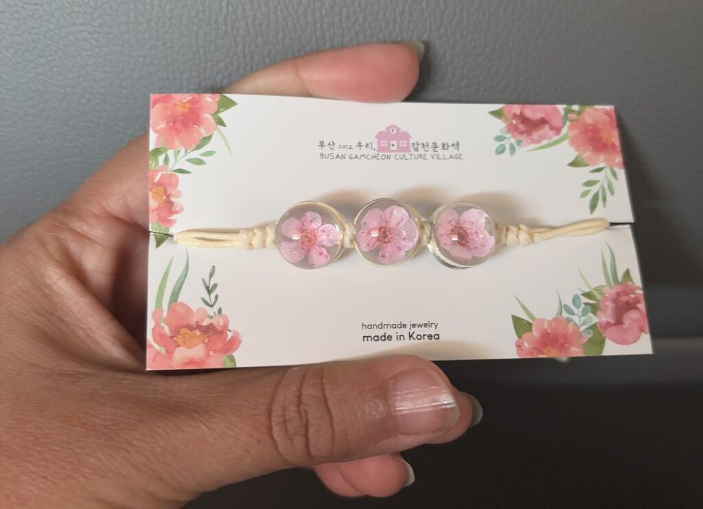 Handmade cherry blossom accessory
