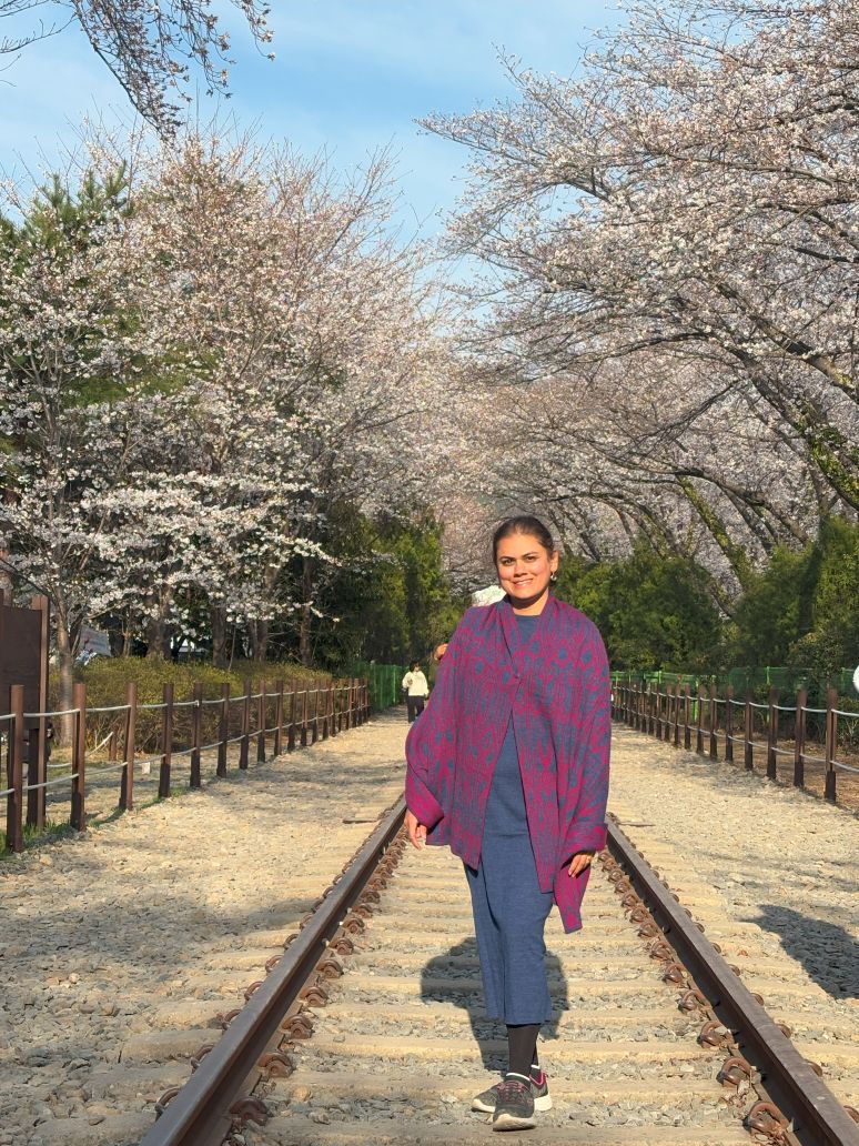 Outfits to wear during korea cherry blossom festival