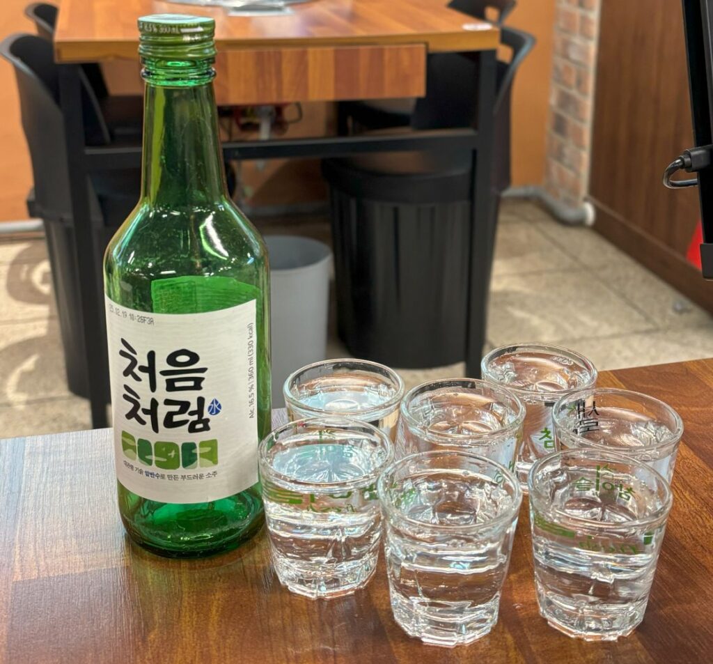 Soju as best souvenirs from South Korea
