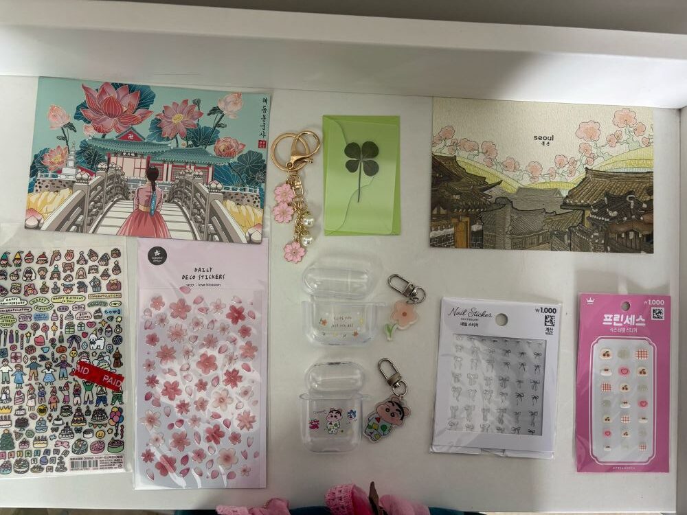 Stickers and Postcards_Things to buy in Korea