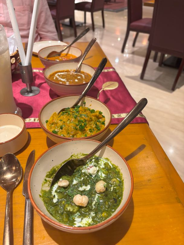 Vegetarian Awadhi food in Le Meridien