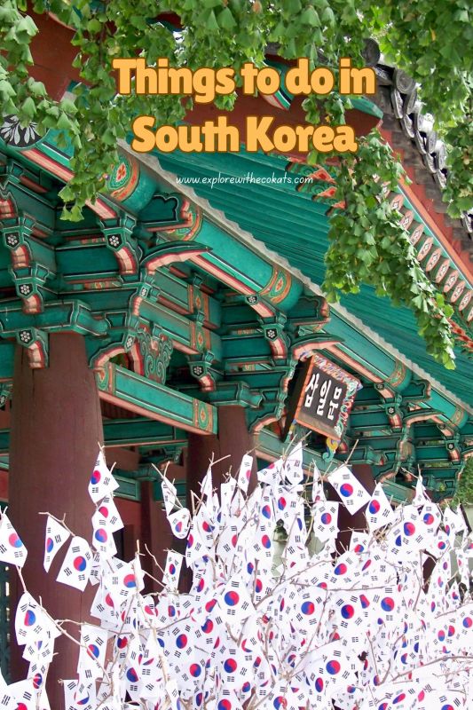South Korea Bucket list