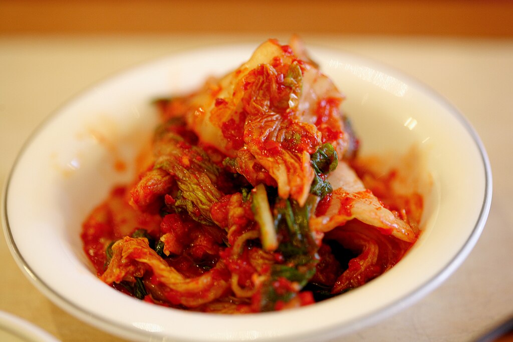 Kimchi_Korean vegetarian food