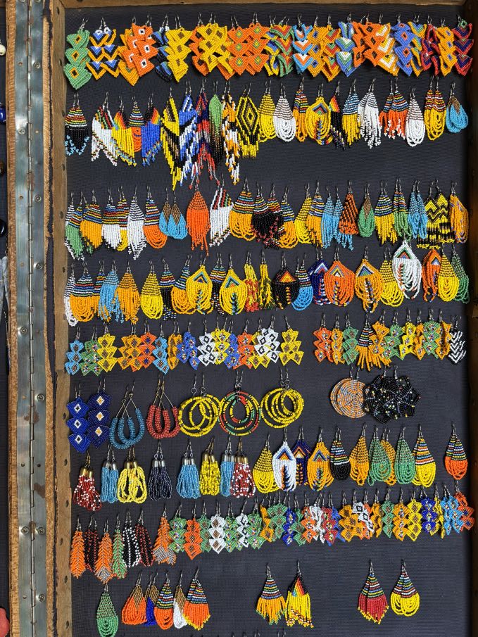Beaded earrings